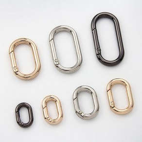 타원형 오링 원터치 o-ring 가방끈 O링 열쇠고리 부자재 외경 31mm