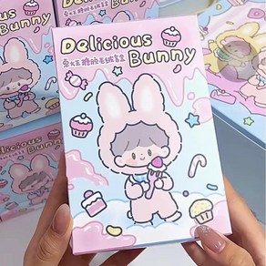 유니콘 찾기 Zzoton Delicious Bunny Lisa 같은 스타일 블라인드 박스 비닐 인형 숄더백 펜던트 장식 서프