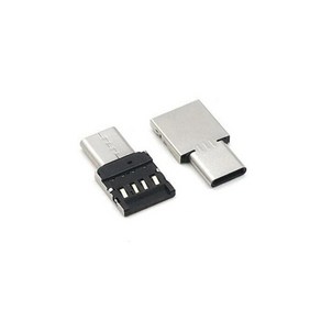 C타입 OTG 젠더 -삽입형- USB to C타입-벌크, 1개, 1cm