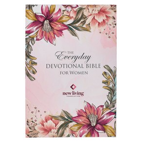 (영문도서) NLT Holy Bible Eveyday Devotional Bible fo Women New Living Tanslation Floal Hadcove, Chistian At Publishes, English, 9781639524242