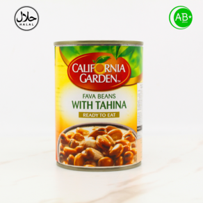 Garden California Fava Beans with Tahina 캘리포니아 가든 잠두와 타히니