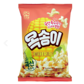 우리밀 고소한 옥수수맛 옥송이, 50g, 20개