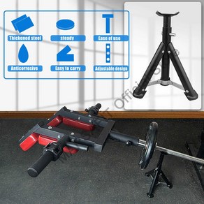 슬링랙 데드리프트 거치대 바벨 가능한 잭 안전 브래킷 조절 덤벨 휴대용 바 높이 보드, 04=1pcs-ed, 4)1 pcs-ed, 1개