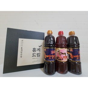 홍게간장 선물세트 900ml x 3병(간장&액젓), 3개