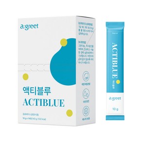 액티블루 수분충천 비타민 이온에너지 음료 레몬맛 1BOX(14스틱), 1박스, 140g