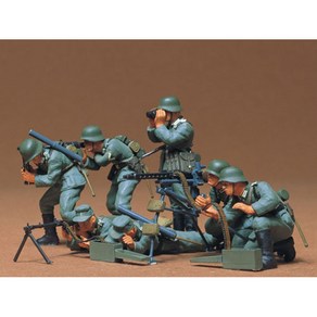 타미야 프라모델밀리터리 [35038] 1/35 Geman Machine Gun Toops, 1개