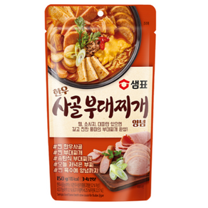 샘표 한우 사골 부대찌개 양념, 150g, 1개
