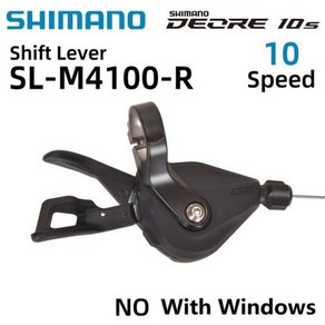 시마노 DEORE M6000 M4100 자전거 변속 레버 MTB 변속 레버 10 단 2 3x10 단 20 단 30s, SL-M4100 NO Window, 1개