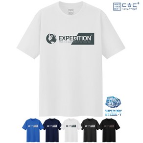 ㄷㅎㄷ+빅사이즈 L~4XL까지 남자 반팔티 데일리 익스페디션 EXPEDITION 남여공용 반팔 티셔츠