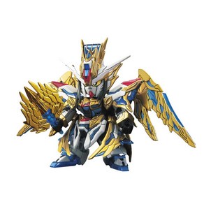 BANDAI SPIRITS (반다이 스피릿) SD 건담 삼국 창걸전 제갈량 프리덤 건담 색으로 구분 된 프라 모델, 1개