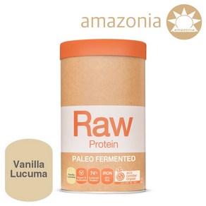 아마조니아 (Amazonia) RAW 단백질 보충제 팔레오 바닐라쿠쿠마 다이어트쉐이크, 1kg, 1개