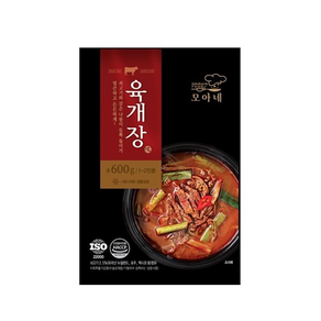 박스/모아네육개장x25봉, 600g, 25개