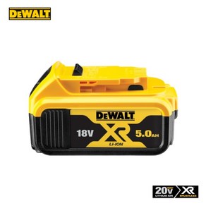 디월트 20V MAX 5.0Ah 리튬이온 배터리 DCB184, 1개