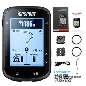 IGPSPORT-BSC200 GPS 사이클 바이크 컴퓨터 무선 속도계 디지털 ANT + 루트 내비게이션 스톱워치 주행 거리, 01 Categoy A, 1개