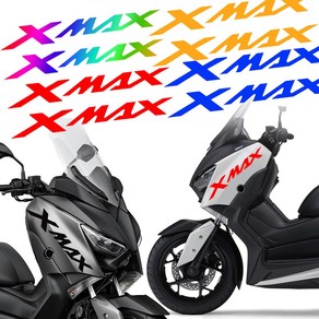 발통마켓 YAMAHA XMAX300 반사 스티커 카울 대형 로고 커버