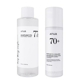뷰티관리 아누아 어성초 진정 기초 2종 / 77 토너 70 로션케어5050551, 보습케어 아누아 어성초 진정 기초 2종 / 77 토너, 1개
