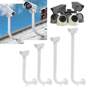 CCTV 폴대 카메라 브라켓 가로등 기둥 야외 고정 지지대 실외 감시카메라 받침대 L자, 높이 60 cm, 1개