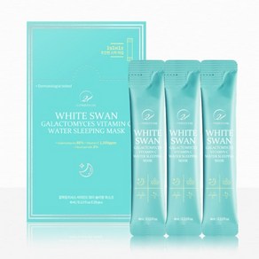 오투에니원 화이트 스완 갈락토미세스 비타민 C 워터 슬리핑 마스크 4mlx20스틱, 80ml, 1개