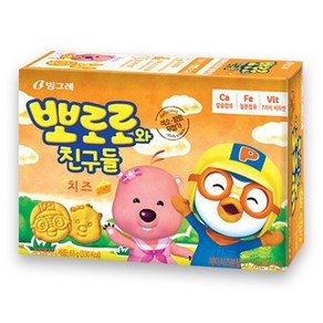 크라운 뽀로로 치즈맛 65g