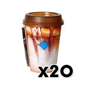 미루꾸 플랫슈패너라떼 컵커피 250ml x 20개