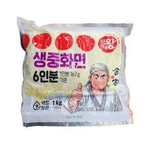 식자재왕 생중화면 1kg (6인분), 1개