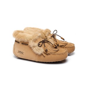 호주어그 Australian Shepherd UGG Suna Moccasin High Top Ladies Tassel