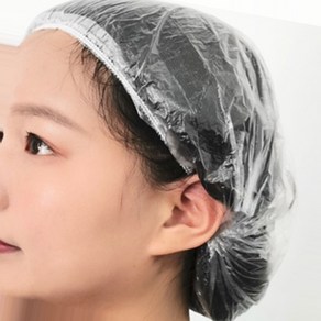 샤워캡 다용도 헤어비닐캡 100P 방문자 신발덮개 일회용캡, 상세페이지 참조, 1개