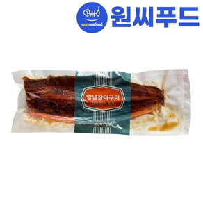 원씨푸드 서진 양념 민물장어 구이 385g 냉동 양념장어 덮밥 초밥 초벌구이 우나기