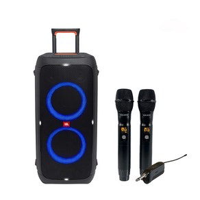 JBL patybox310 파티박스 310 무선마이크2개포함 대형 블루투스 스피커 행사용