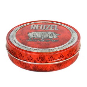 REUZEL 리우젤 레드 포마드 고광택 수용성 113g Red Pomade High Sheen Wate Soluble, 1개