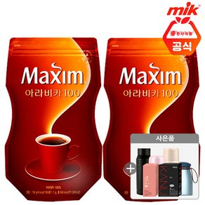 동서 맥심 아라비카 리필 150g x 2개+사은품랜덤(id당1개), 2개, 1개입