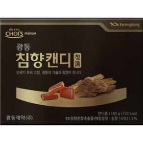 광동 침향환 프리미엄 침향캔디 청 녹용 침향 4g x 45정 제조 어버이 선물, 180g, 1개