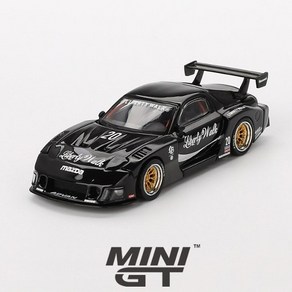 미니지티(785) 1:64 마쯔다 RX7 LB-슈퍼 실루엣 리버티웍크 - 블랙, 1개