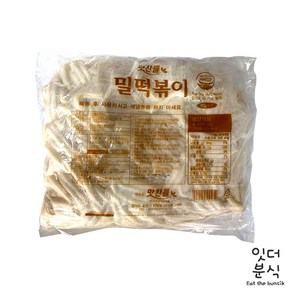 맛찬들 백미 후루룩 밀누들 떡볶이떡 (냉동) 2kg 밀떡 냉동떡 누들떡, 1개