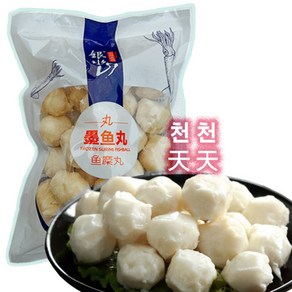 중국 마라탕 훠궈용 식자재 오징어볼, 400g, 1개