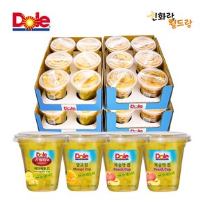 dole 후룻컵 복숭아2팩+망고1팩+파인1팩, 1개, 컵 복숭아2팩+망고1팩+파인1팩(총24개)