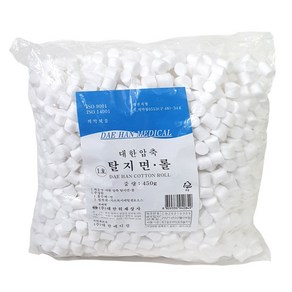 대한 코튼볼 필터형 1호 450g, 1호(소) 1cm, 1개, 1개입