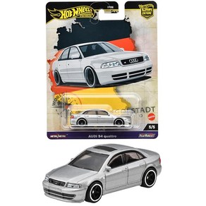 핫윌(Hot Wheels 카컬쳐 월드 투어 아우디 S4 콰트로 탈것 장난감 미니카 3세부터 실버 HRV81