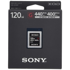 소니 XQD 메모리 카드 120GB QD-G120F