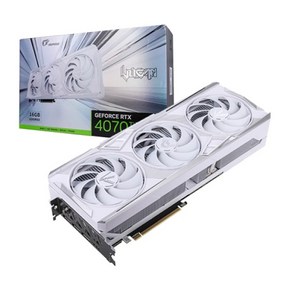 [Coloful] iGame 지포스 RTX 4070 Ti SUPER Vulcan OC D6X 16GB White