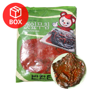 반찬단지 깻잎양념무침, 4kg, 4개