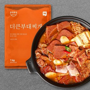 외갓집 [한인한식] 더큰 부대찌개 1kg X 3팩, 3개