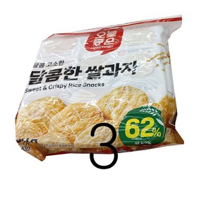 오늘좋은 달콤한 쌀과자, 3개, 300g