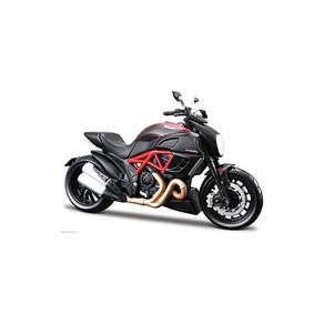 마이스트 1/12 두카티 Maisto 1/12 Ducati Diavel Cabon 오토바이 Motocycle 오토바이 Bike Model 온로드 자전거 프라모델, 1개