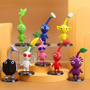 피크민 블룸 인형 종류 시리즈 피규어 굿즈 가챠 콜렉션 8종세트 Pikmin, 1개