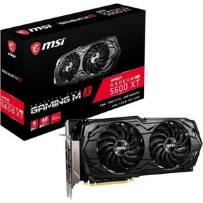 그래픽 카드 MSI 라데온 RX 5600 XT 게이밍 MX 4GB GDDR6 192 비트 7680 x 4320 픽셀 PCI 익스프레스 4.0 갱신