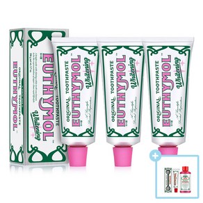[국내최초 신개념 미백치약] 유시몰치약 106g x 3개+ 스퀴저(증정) + 치약20g(증정) + 가글 90ml(증정), 3개