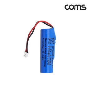 [TB423] Coms 3.7V 14500 Li-ion 충전지 리튬이온 배터리 800mAh AA 건전지 규격, 1개