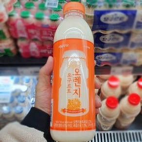 서울우유 오렌지 요구르트 750ml, 일반포장 동절기만