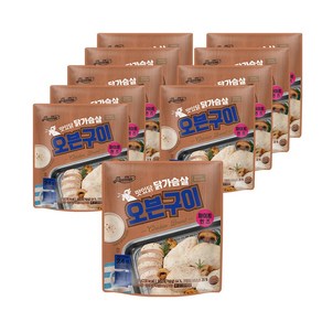 [랭킹닭컴] 맛있닭 닭가슴살 오븐닭구이 6종 10팩 구성, 05_화이트퀸즈, 10개, 150g